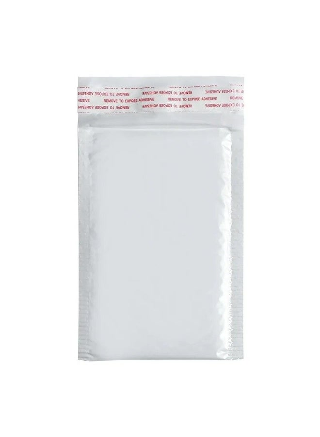 مجموعة من ٢٠ ظرفًا فقاعيًا أبيض، مقاوم للماء، ذاتي الإغلاق، مقاس الظرف ١٤ × ١٦ سم - Image 3